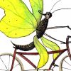 Schmetterling für ein Schulbuch